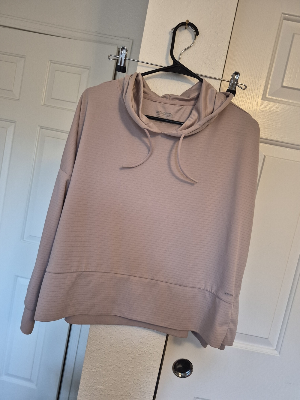Mondetta Dusty Rose Lightweight Ribbed Tee